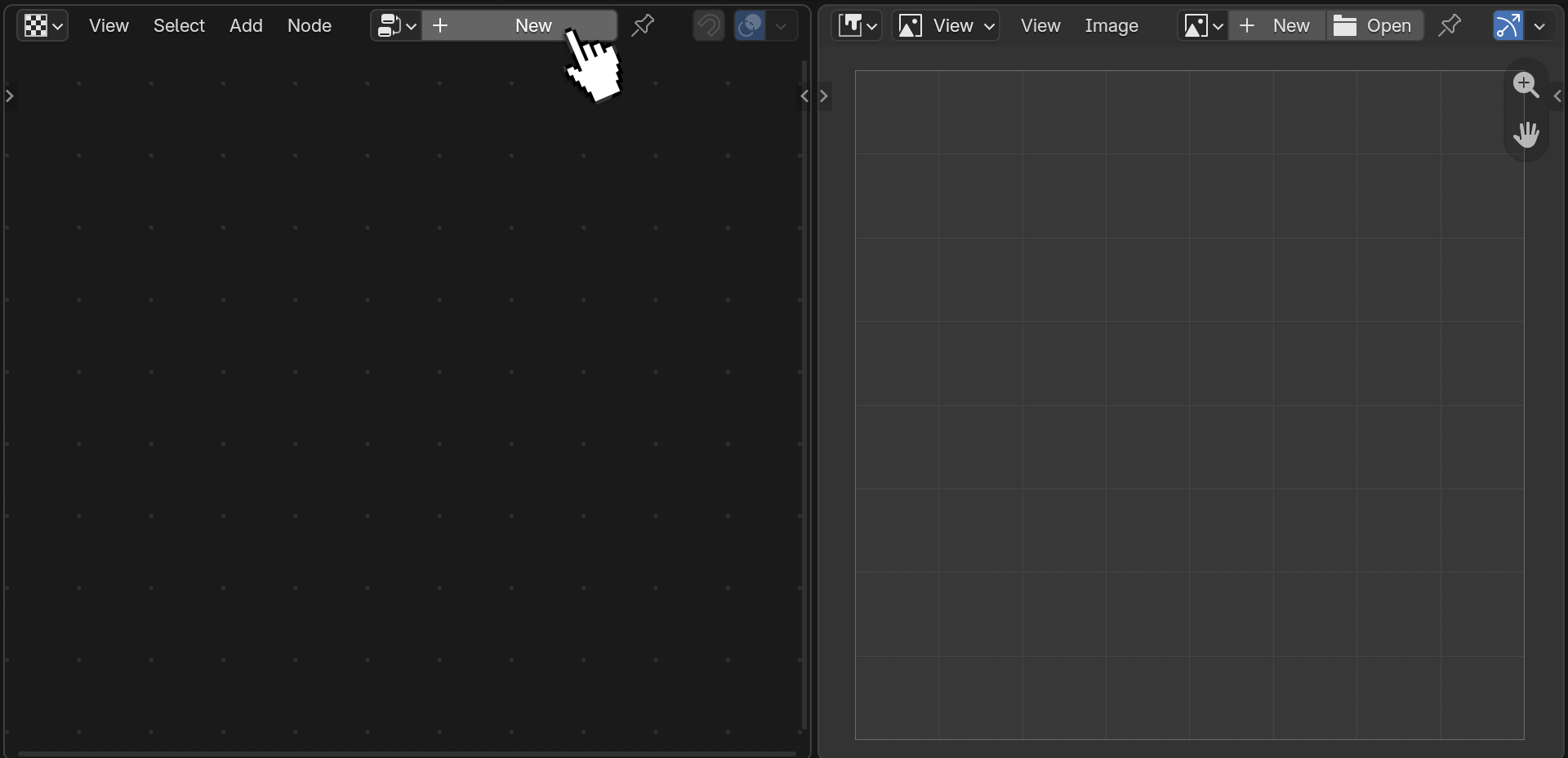 Creating a new TextureSynth node graph